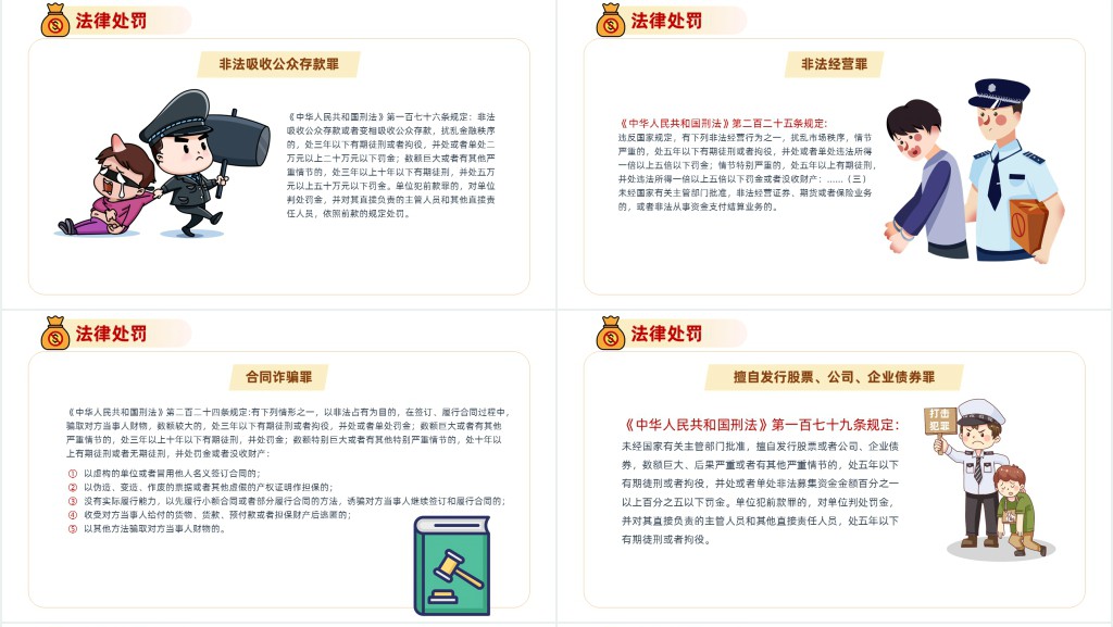 防范和打击非法集资培训PPT课件 防范和打击非法集资培训PPT课件