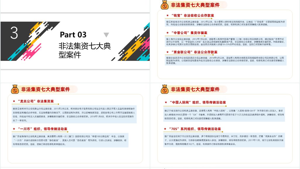 防范和打击非法集资培训PPT课件 防范和打击非法集资培训PPT课件