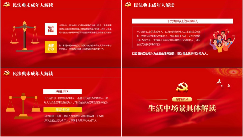 中小学生开展民法典主题班会PPT课件 中小学生开展民法典主题班会PPT课件