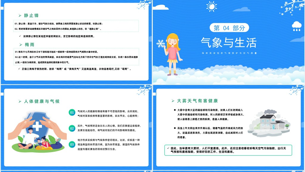 3月23日国际气象日主题班会PPT课件 3月23日国际气象日主题班会PPT课件