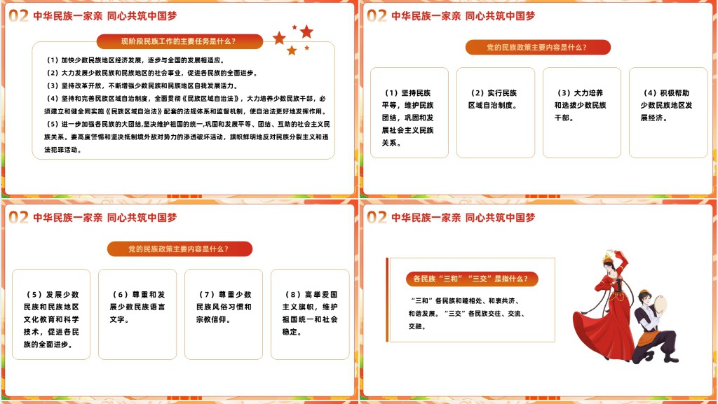中华民族一家亲同心共筑中国梦PPT党课 中华民族一家亲同心共筑中国梦PPT党课
