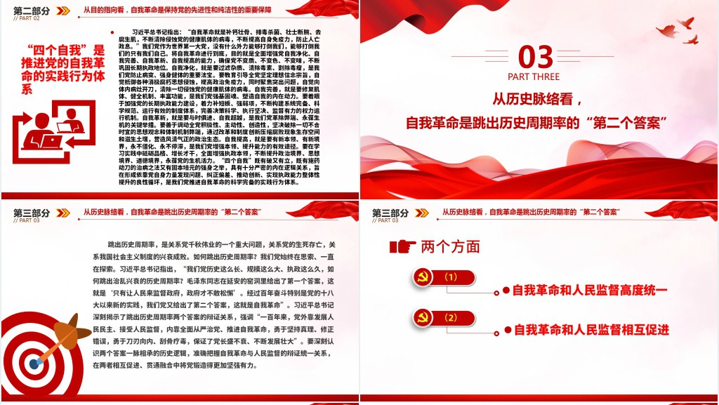 准确把握党的自我革命的深刻内涵PPT党课