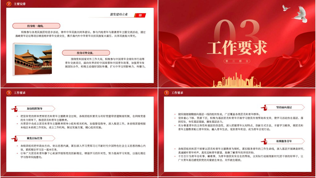 团员和青年学习主题教育PPT党课 团员和青年学习主题教育PPT党课