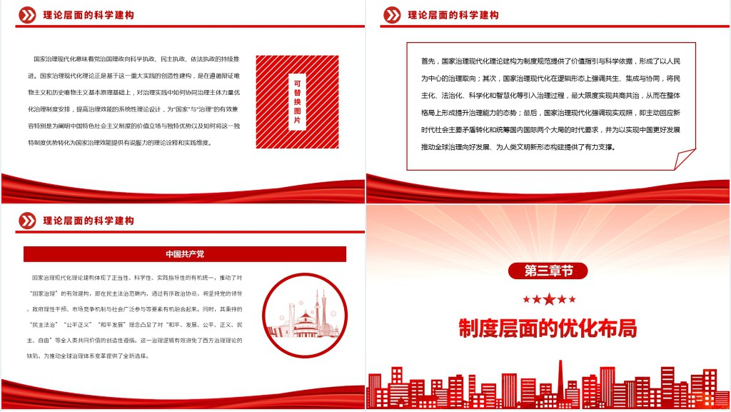 国家治理现代化的中国方案PPT党课 国家治理现代化的中国方案PPT党课