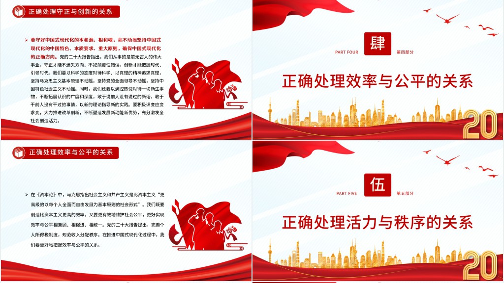 推进中国式现代化要正确处理好的重大关系PPT党课 推进中国式现代化要正确处理好的重大关系PPT党课