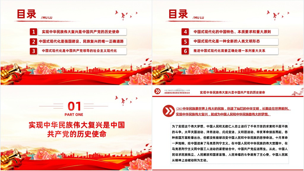 党政风以中国式现代化全面推进中华民族伟大复兴PPT党课 党政风以中国式现代化全面推进中华民族伟大复兴PPT党课