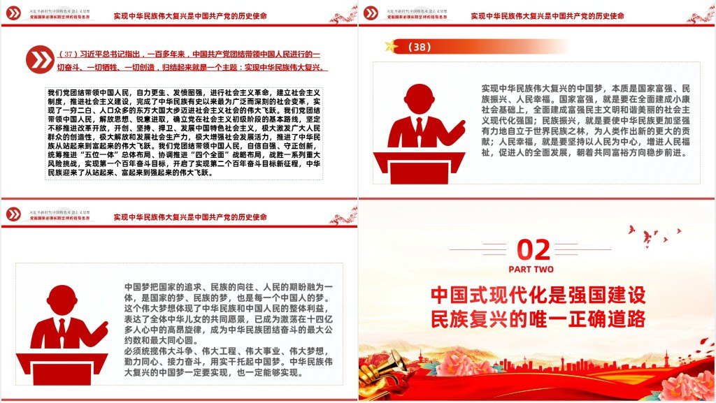 党政风以中国式现代化全面推进中华民族伟大复兴PPT党课 党政风以中国式现代化全面推进中华民族伟大复兴PPT党课