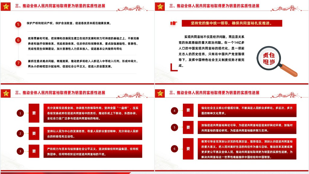 沿着中国现代化道路走共同富裕PPT党课 沿着中国现代化道路走共同富裕PPT党课