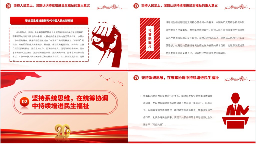 在推进中国式现代化中持续增进民生福祉PPT党课 在推进中国式现代化中持续增进民生福祉PPT党课