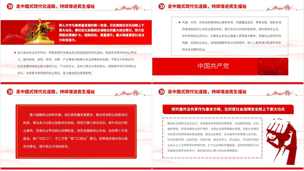 在推进中国式现代化中持续增进民生福祉PPT党课 在推进中国式现代化中持续增进民生福祉PPT党课