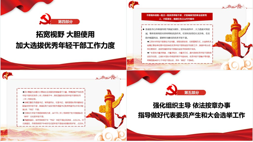 扎实推进市级领导班子换届工作PPT党课