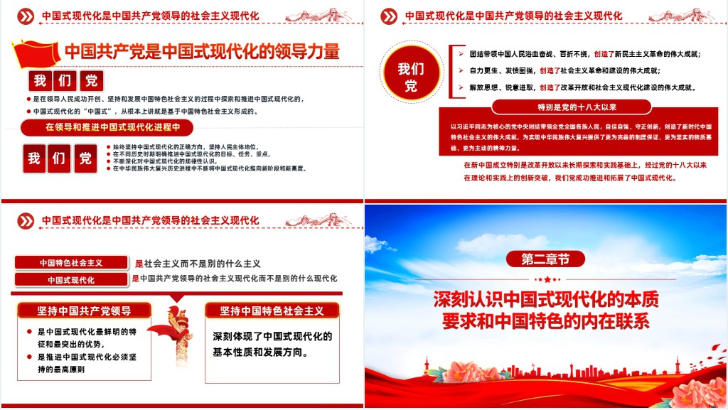 深入理解和把握中国式现代化的本质要求PPT党课 深入理解和把握中国式现代化的本质要求PPT党课
