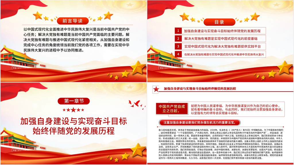 解决大党独有难题与中国式现代化的内在逻辑PPT党课 解决大党独有难题与中国式现代化的内在逻辑PPT党课