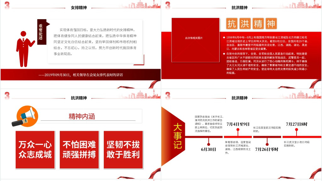 中国精神谱系PPT党课 中国精神谱系PPT党课