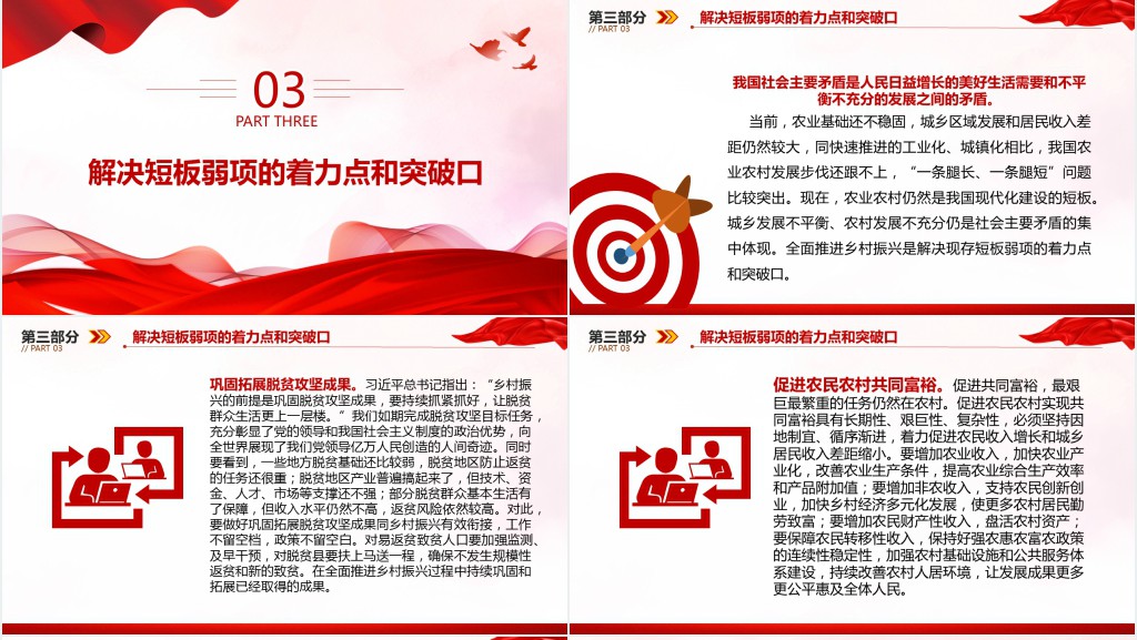 以乡村全面振兴推动现代化建设PPT党课 以乡村全面振兴推动现代化建设PPT党课