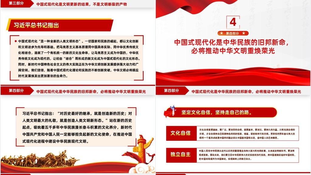 在推进中国式现代化中建设中华民族现代文明PPT党课 在推进中国式现代化中建设中华民族现代文明PPT党课