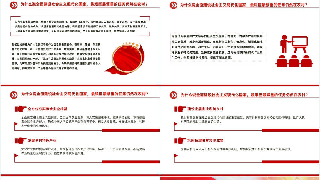 大会报告辅导百问(第30—37问)关于中国式现代化PPT党课 大会报告辅导百问(第30—37问)关于中国式现代化PPT党课