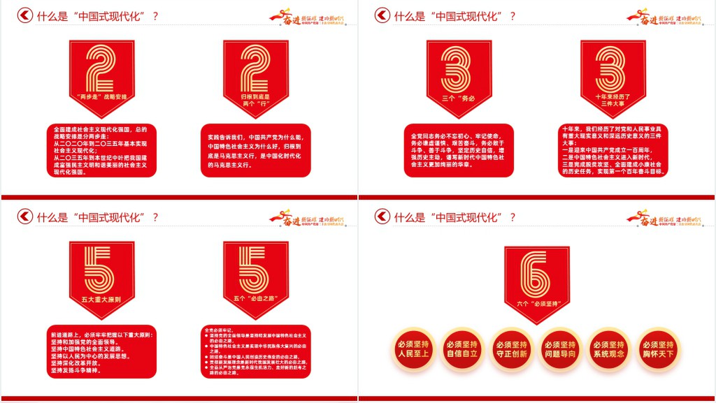 深入理解中国式现代化PPT党课 深入理解中国式现代化PPT党课
