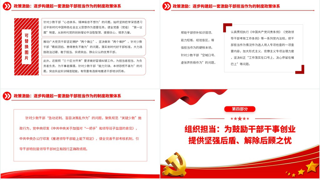 新征程上更好推动和激励干部新担当新作为PPT党课 新征程上更好推动和激励干部新担当新作为PPT党课