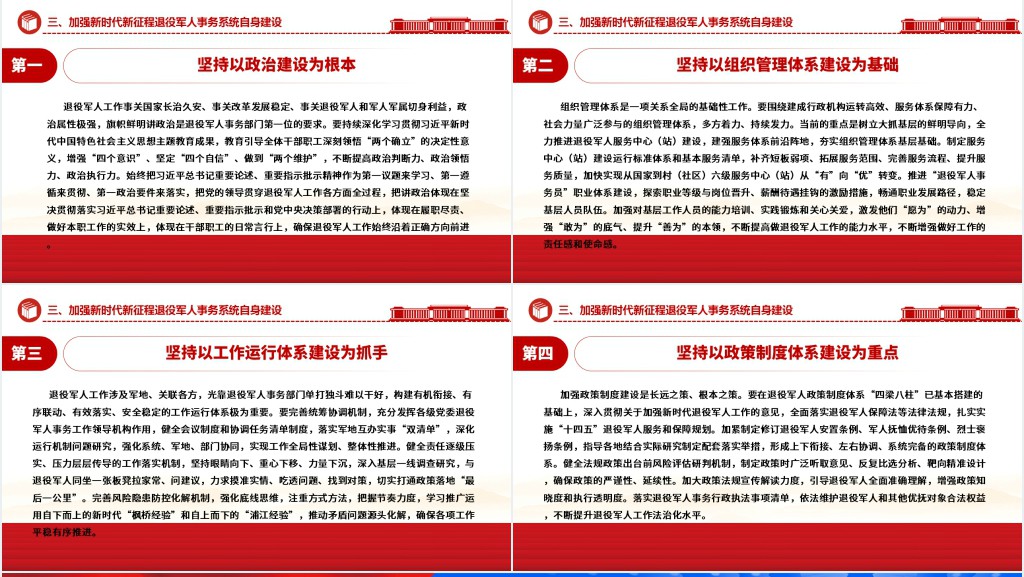 推动新时代新征程退役军人工作高质量发展PPT党课 推动新时代新征程退役军人工作高质量发展PPT党课