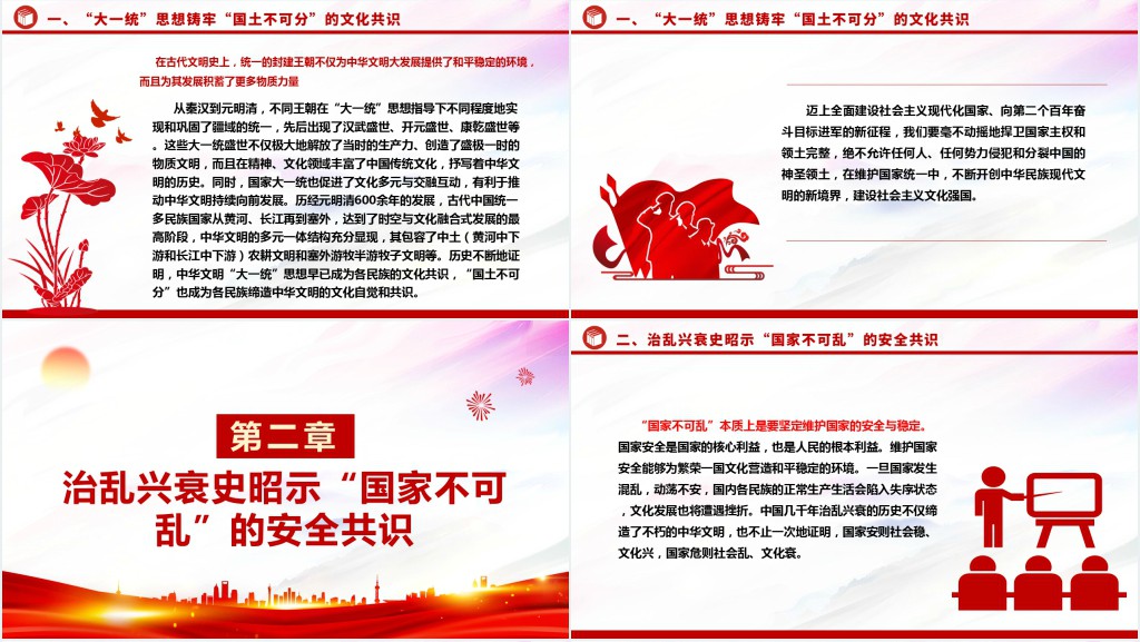中华文明统一性中“四个不可”的逻辑意蕴PPT党课