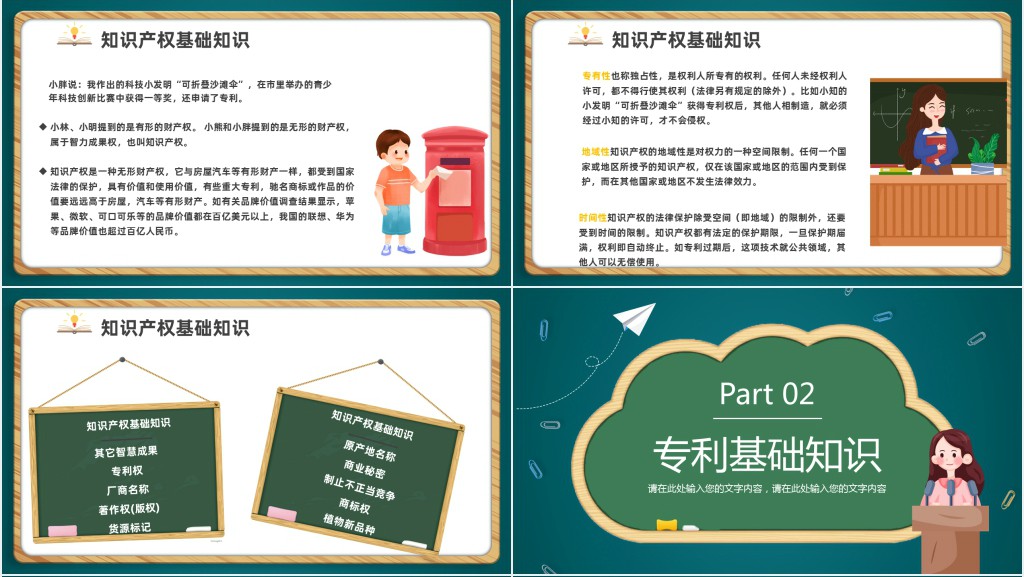 小学生知识产权进校园PPT课件