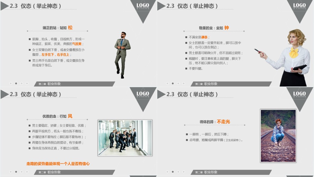 商务礼仪培训课程内容PPT模板 商务礼仪培训课程内容PPT模板