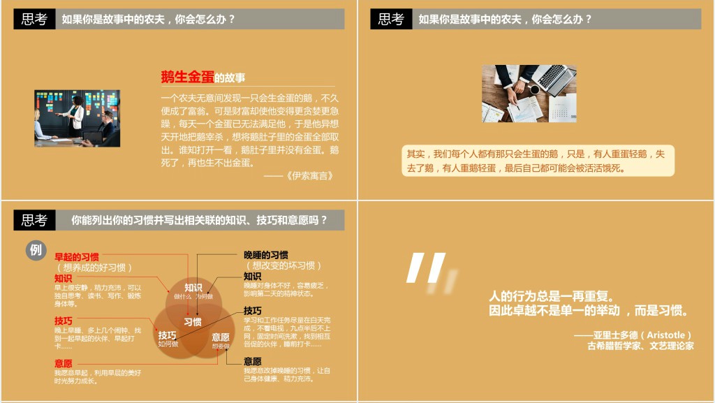 高效能人士的7个习惯读书笔记分享会PPT模板 高效能人士的7个习惯读书笔记分享会PPT模板