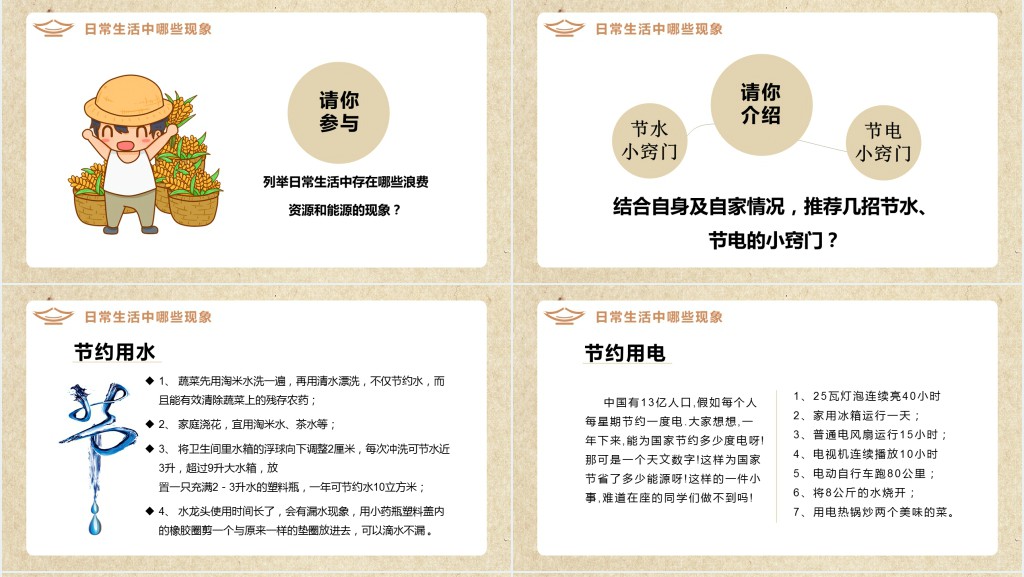 学校厉行节约班会主题PPT课件 学校厉行节约班会主题PPT课件