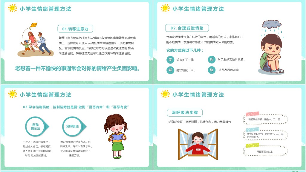 小学生青少年情绪管理知识指南PPT课件 小学生青少年情绪管理知识指南PPT课件