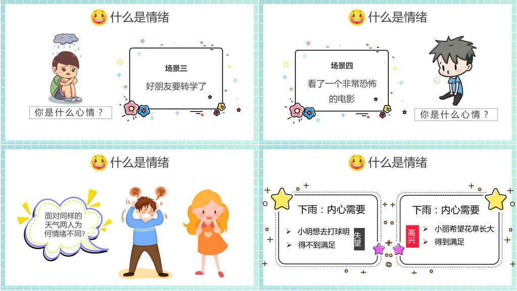当代小学生情绪管理知识PPT课件