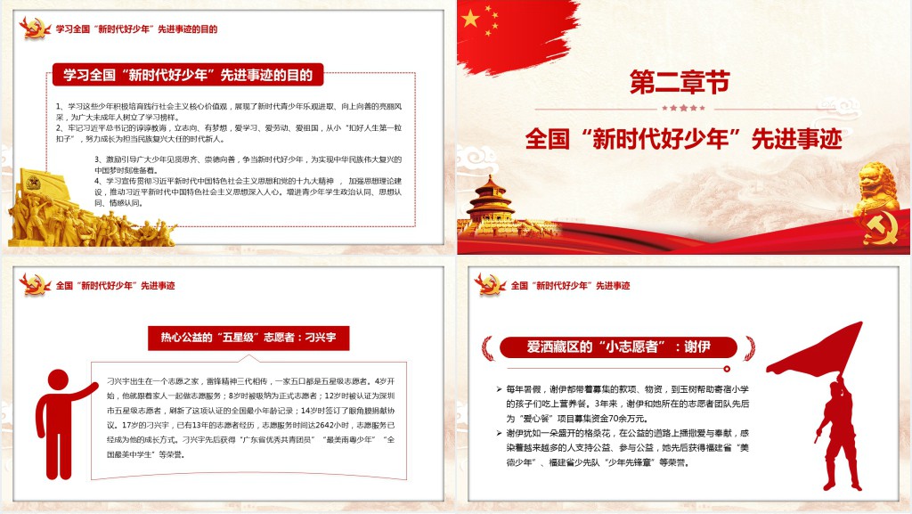 学雷锋争做新时代好少年班会课PPT课件 学雷锋争做新时代好少年班会课PPT课件