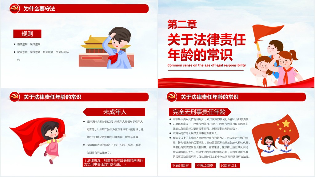 增强学生法律意识主题班会PPT课件