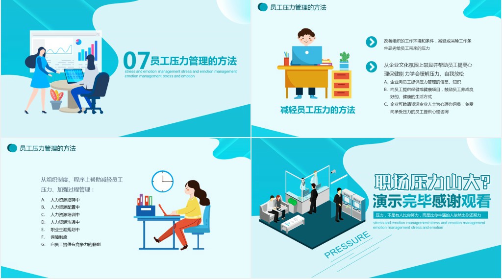 公司企业员工职场压力与情绪管理培训PPT课件 公司企业员工职场压力与情绪管理培训PPT课件