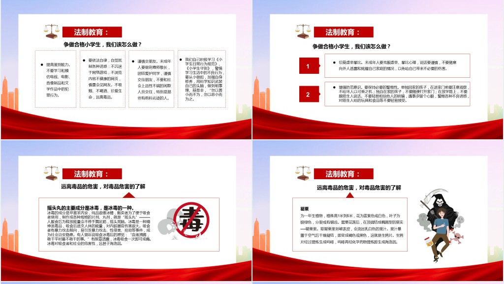 未成年法律宣传讲座微课PPT课件