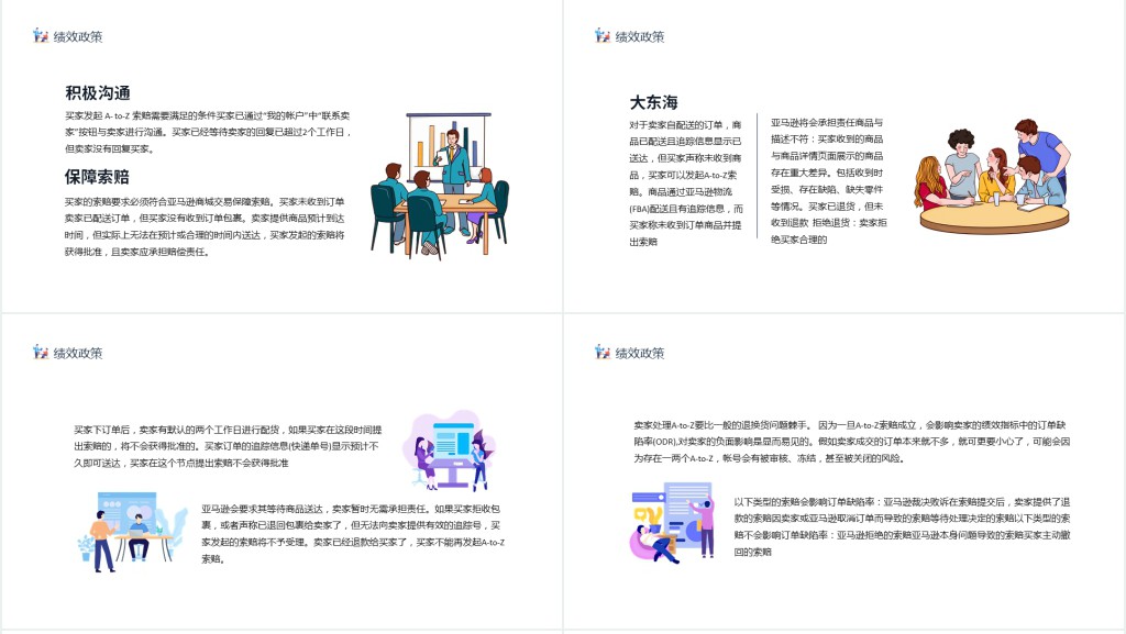 亚马逊运营模式解读培训PPT模板