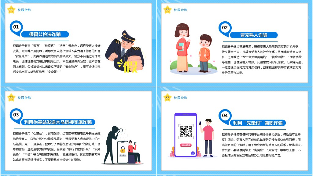 预防校园网贷诈骗教育PPT课件 预防校园网贷诈骗教育PPT课件