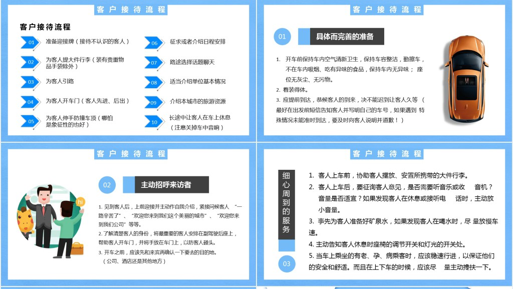 商务司机礼仪知识培训PPT模板 商务司机礼仪知识培训PPT模板