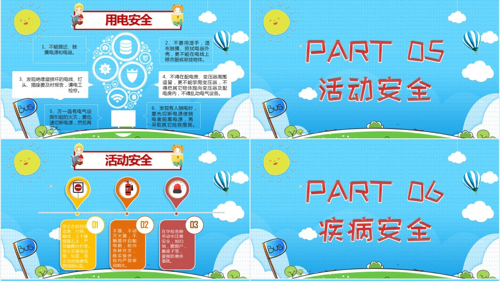 小学生安全行为习惯养成PPT课件 小学生安全行为习惯养成PPT课件
