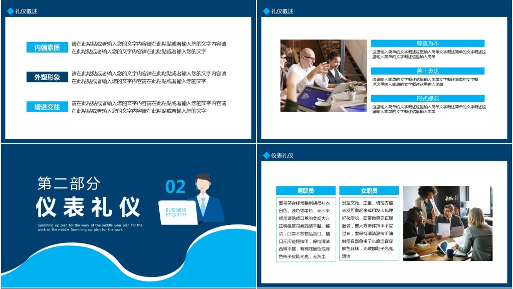 部门工作礼仪培训PPT课件 部门工作礼仪培训PPT课件