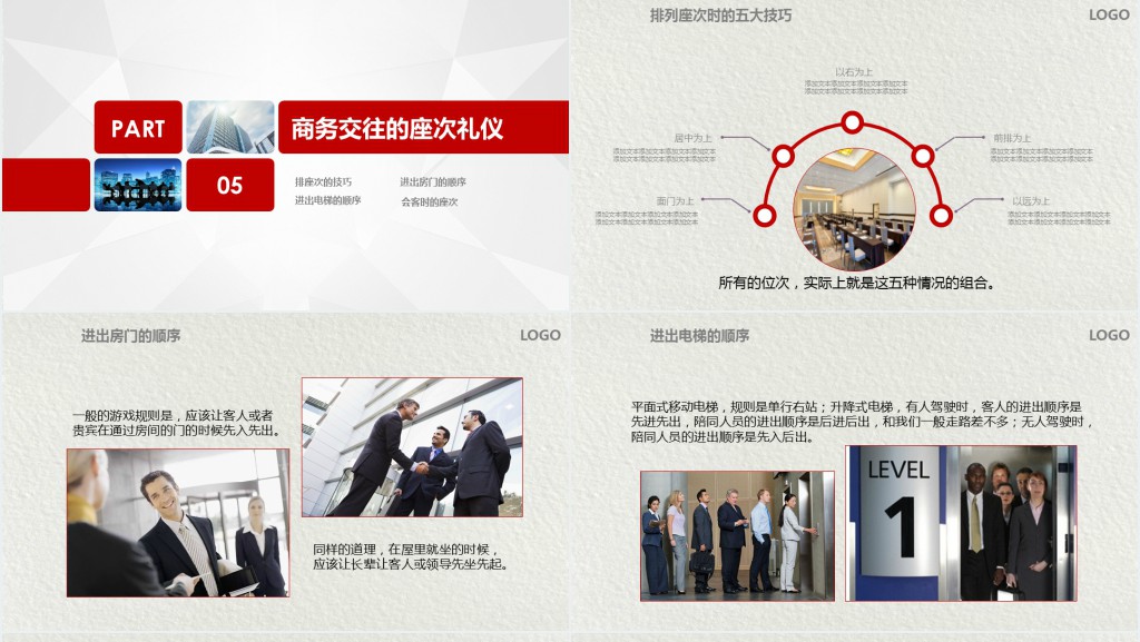 企业员工商务礼仪培训大纲PPT模板 企业员工商务礼仪培训大纲PPT模板