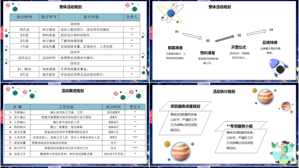 航空航天夏令营主题活动方案PPT模板 航空航天夏令营主题活动方案PPT模板