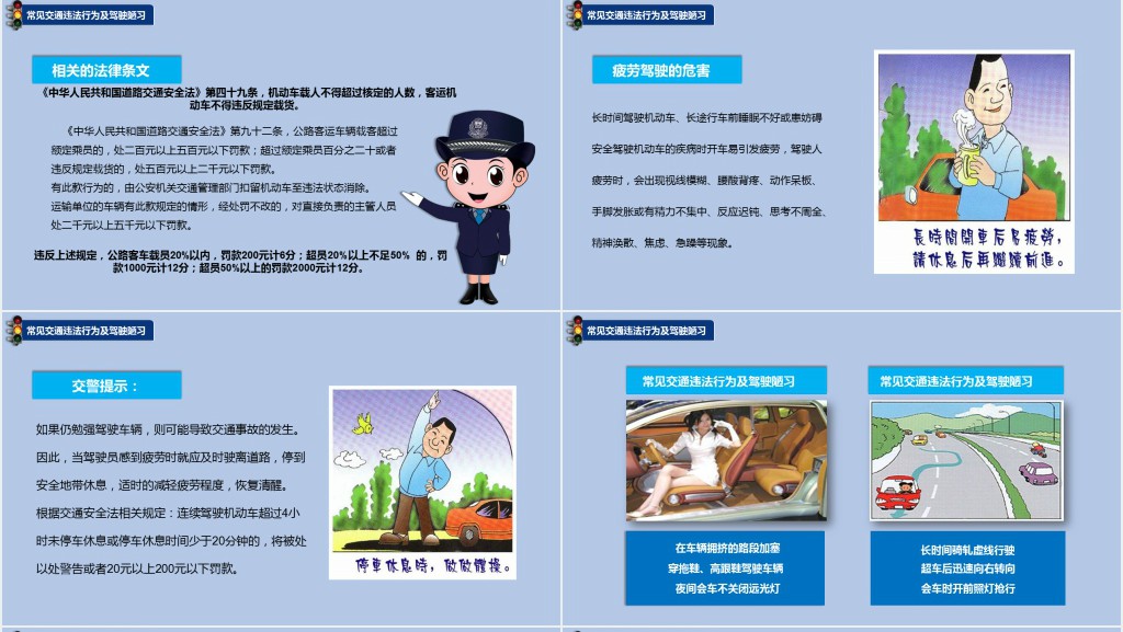 交通法规安全知识宣传PPT课件 交通法规安全知识宣传PPT课件