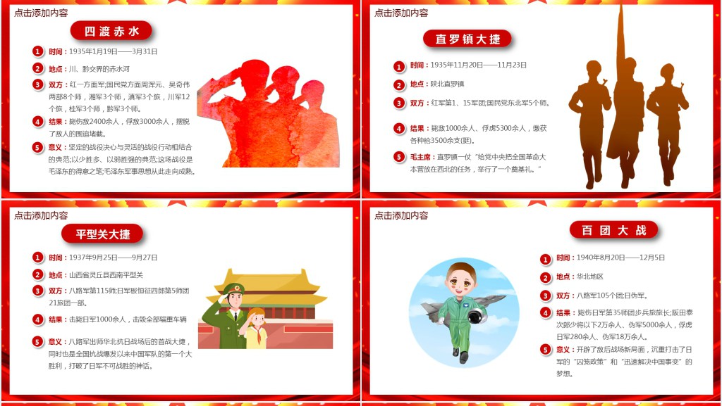 庆八一建军节主题班会活动PPT课件 庆八一建军节主题班会活动PPT课件