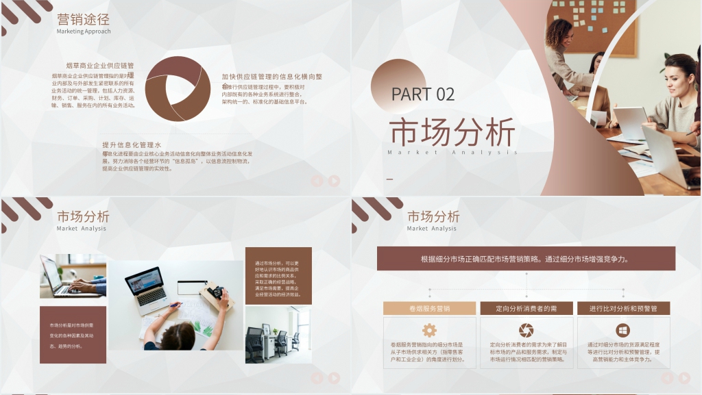 市场营销策划书和商业计划书PPT模板 市场营销策划书和商业计划书PPT模板