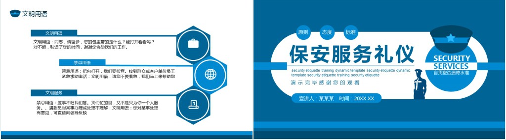 保安服务礼仪意识培训内容PPT课件 保安服务礼仪意识培训内容PPT课件