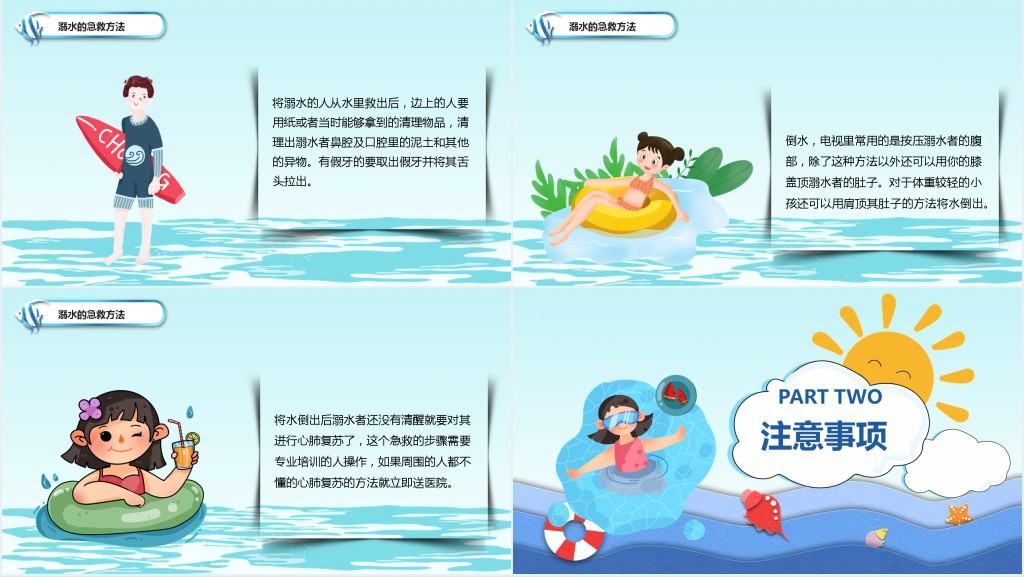 暑假防溺水安全知识PPT课件 暑假防溺水安全知识PPT课件