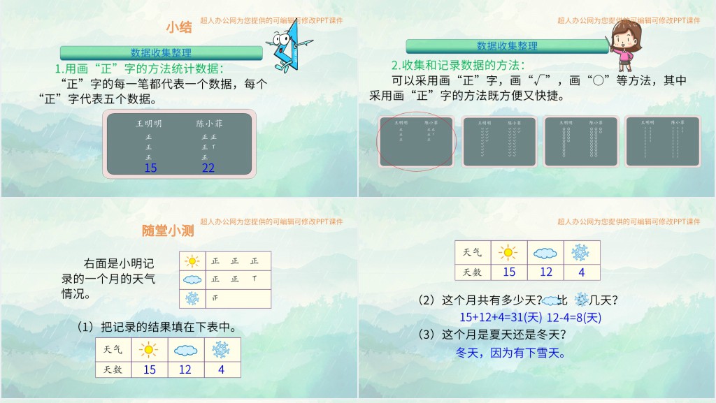 小学数据收集与整理PPT课件 小学数据收集与整理PPT课件