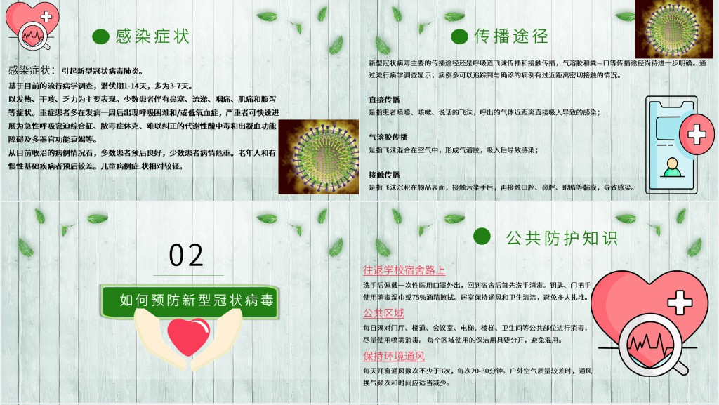 学校防疫安全教育PPT课件 学校防疫安全教育PPT课件