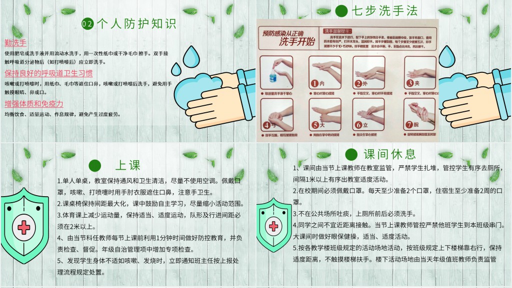学校防疫安全教育PPT课件 学校防疫安全教育PPT课件